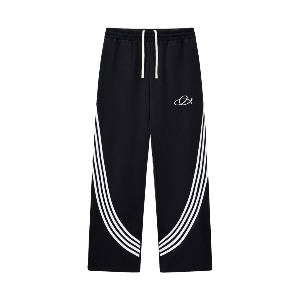 Broken Triquetra Striped Sweats