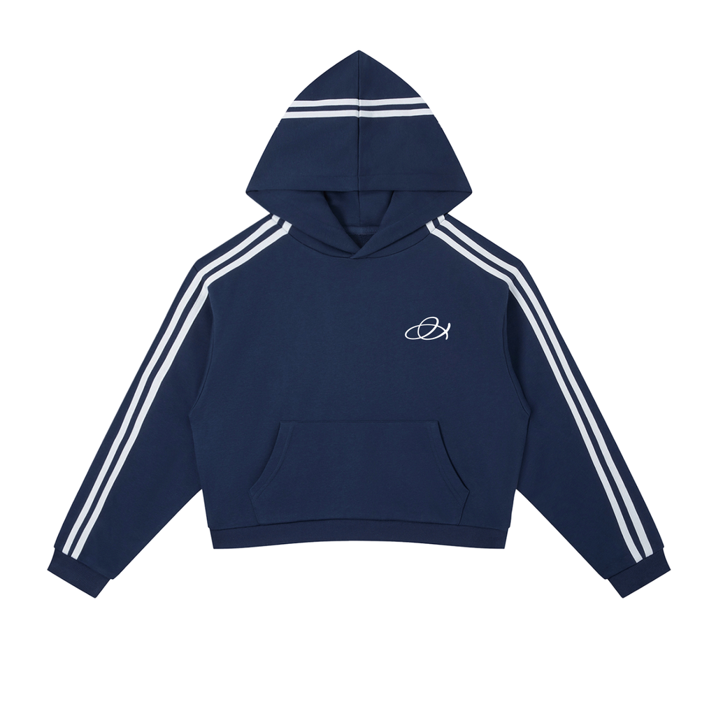 Spirited Striped Hoodie