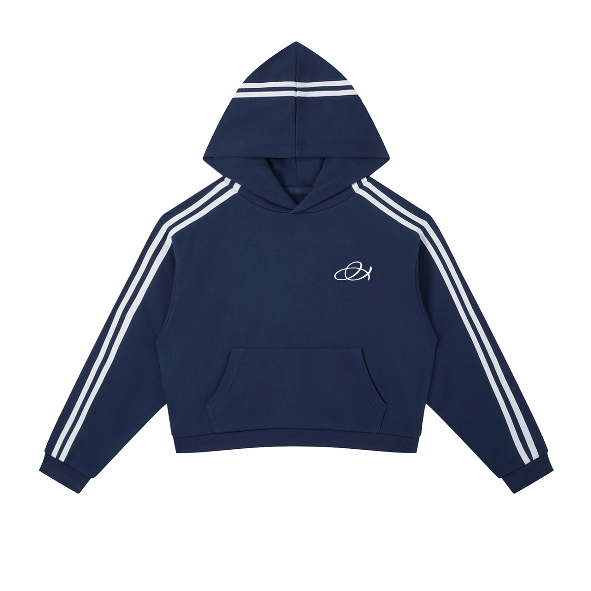 Spirited Striped Hoodie
