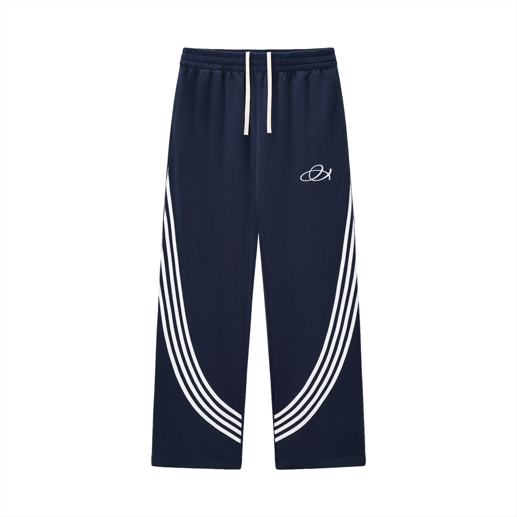 Broken Triquetra Striped Sweats