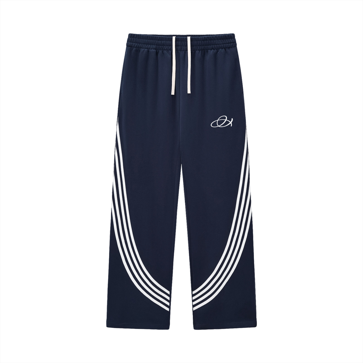 Broken Triquetra Striped Sweats