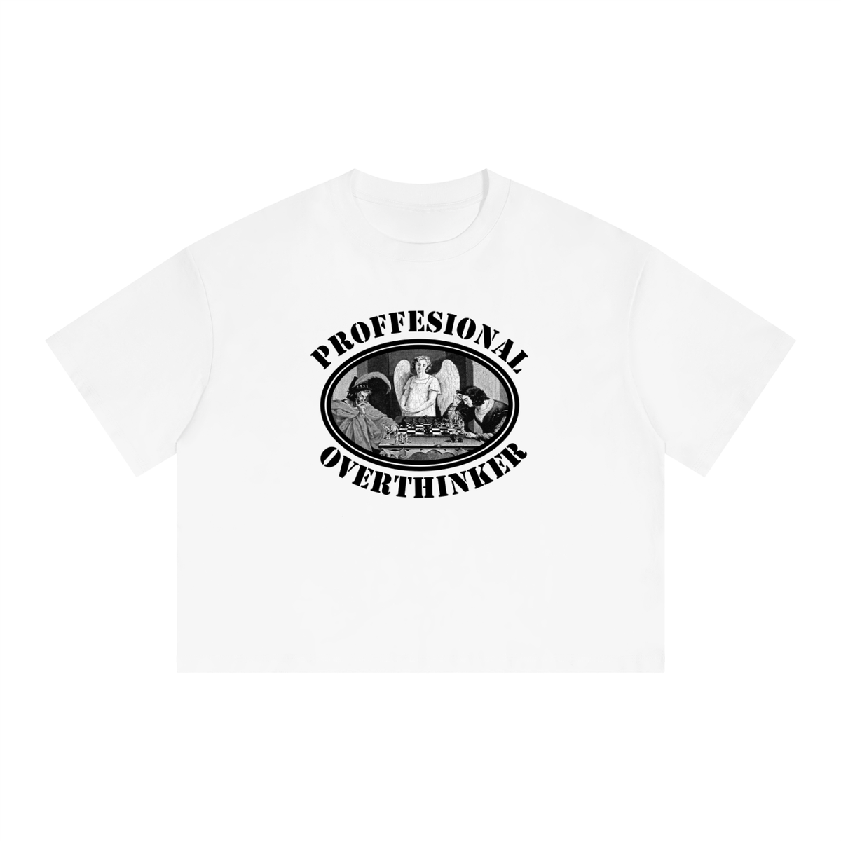 Overthinker Boxy Crop T-Shirt