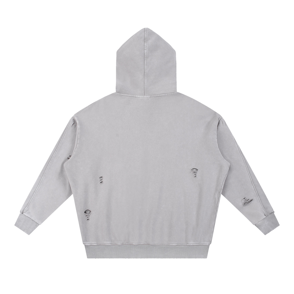 Spirited Distressed Hoodie