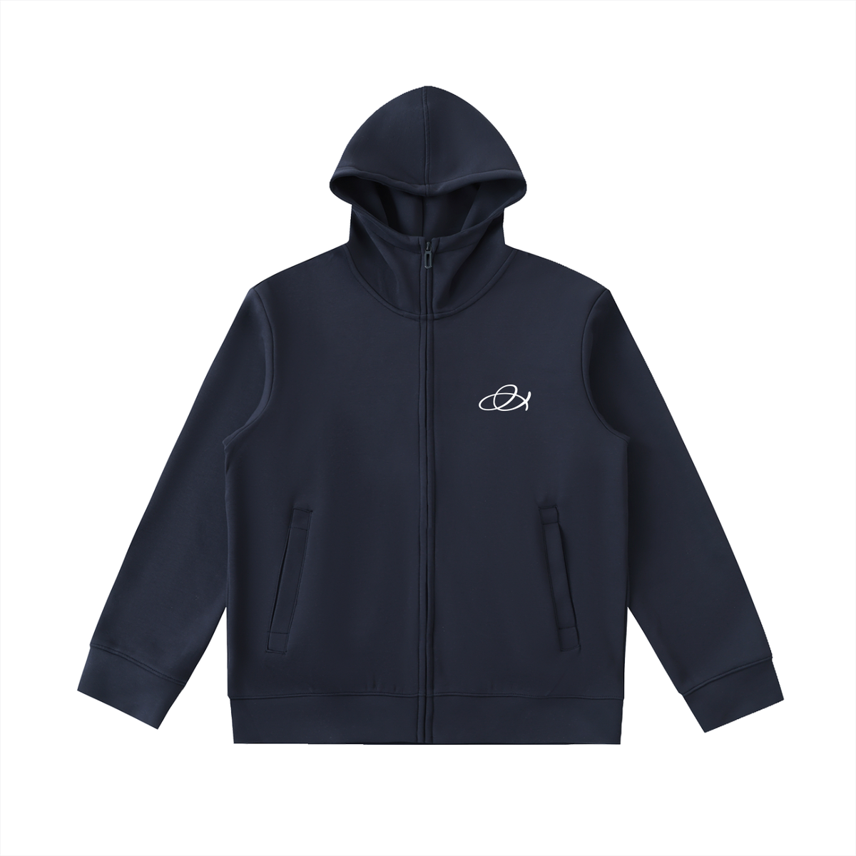 Spirited High Neck Hoodie