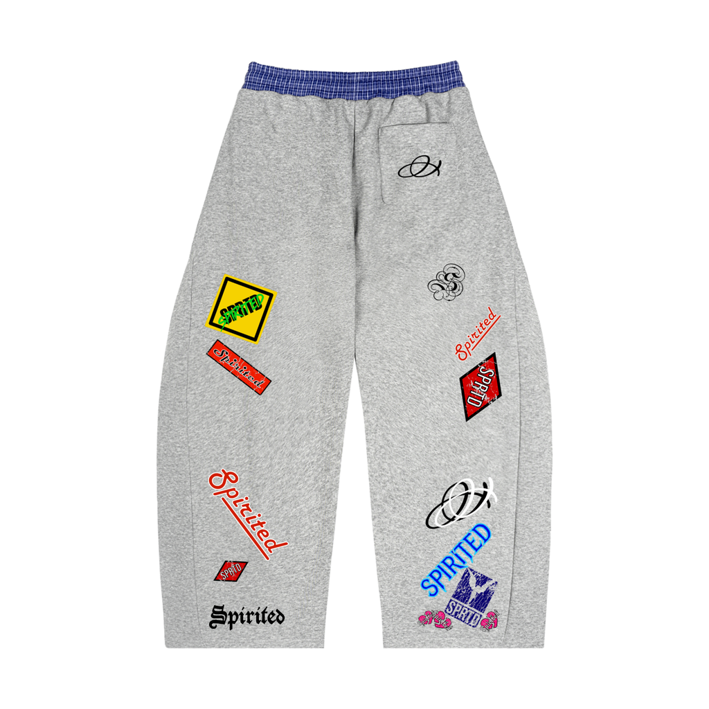 Manufacturing Error Plaid Sweats