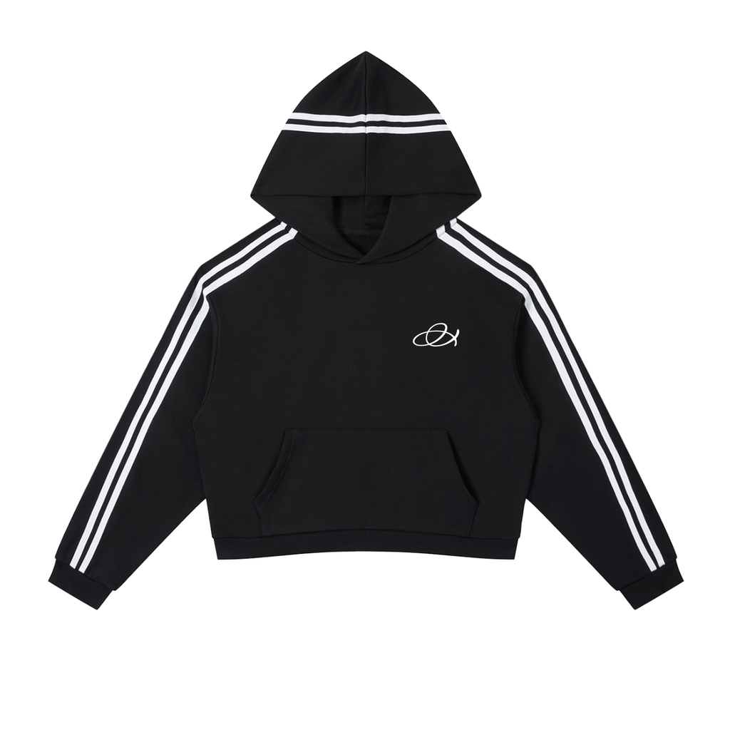 Spirited Striped Hoodie