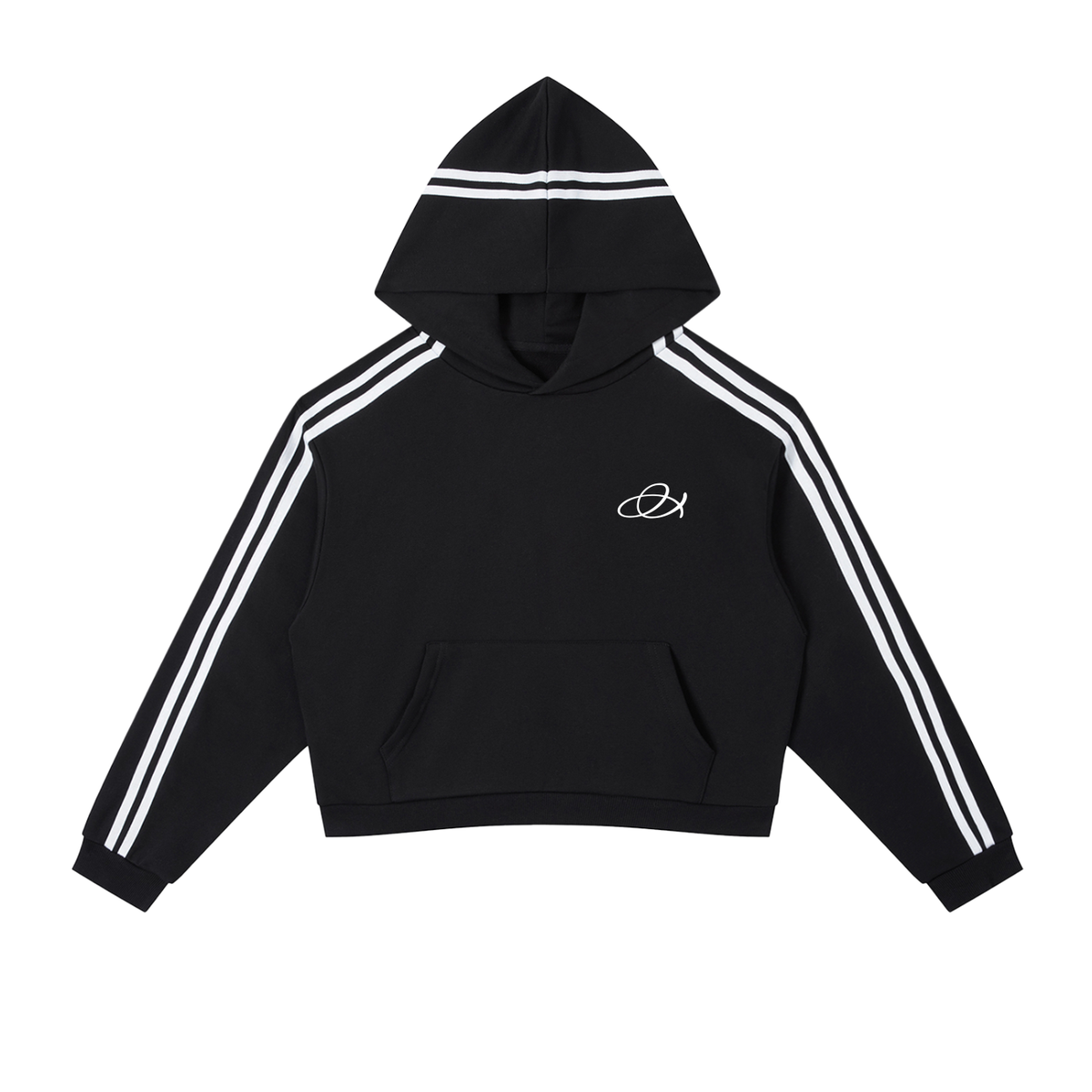 Spirited Striped Hoodie